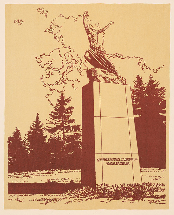 Anton Djuračka – Pomník sovietskej armáde 