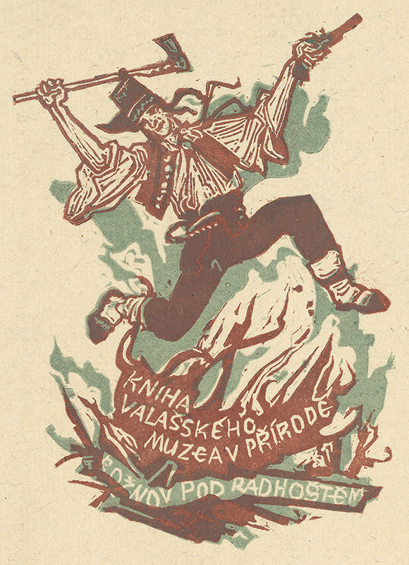 Jaroslav Vodrážka – Ex libris Valašské múzeum v prírode 