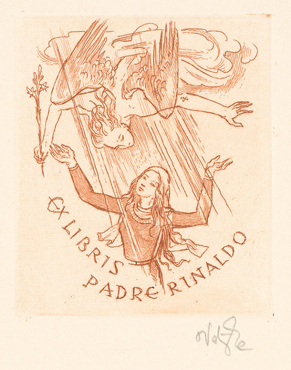 Jaroslav Vodrážka – Ex libris Padre Rinaldo 