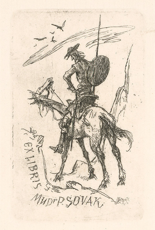 Jaroslav Vodrážka – Ex libris MUDr. P. Sovák II. 
