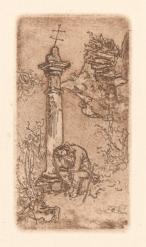 Jaroslav Vodrážka – Žobrák pod krížom 1. stav 