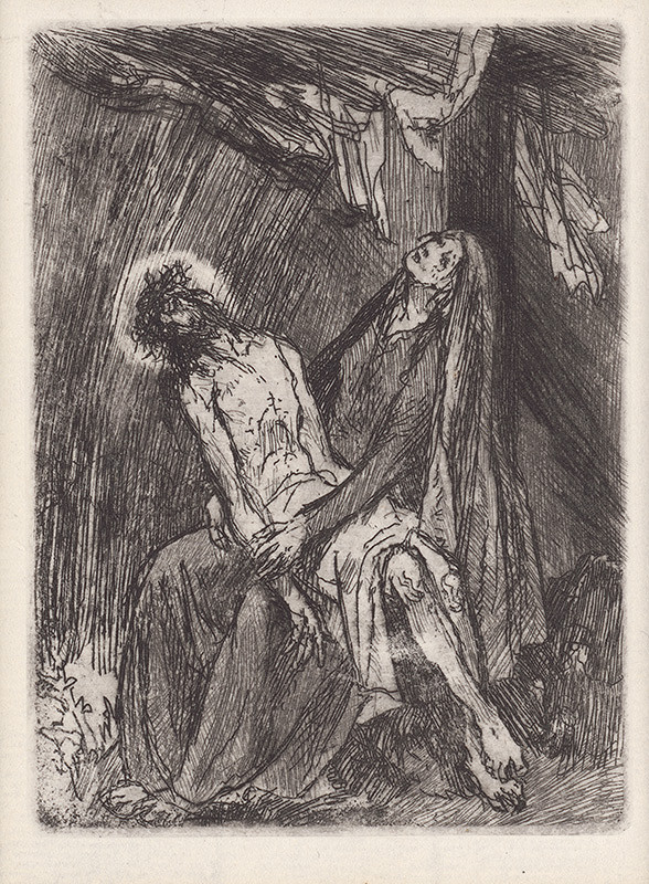 Jaroslav Vodrážka – Pieta pod krížom 