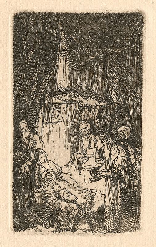 Jaroslav Vodrážka – Klaňanie sa kráľov 1. stav 