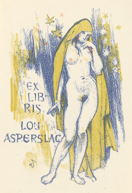 Jaroslav Vodrážka – Ex libris Lou. Asperslag 