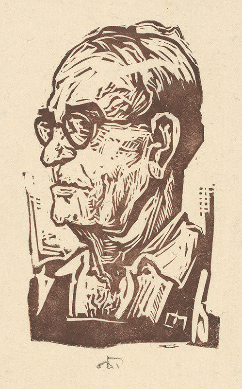 Jaroslav Vodrážka – Autoportrét 