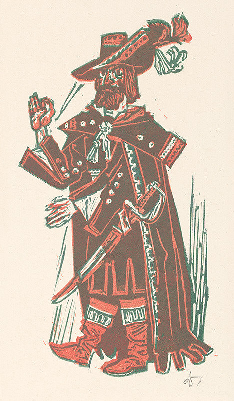 Jaroslav Vodrážka – Postava v kostýme II. 