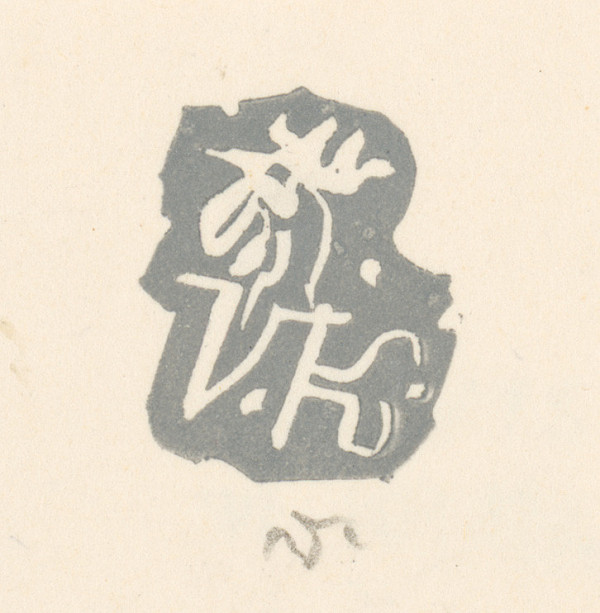 Jaroslav Vodrážka – Ex libris V. K. 