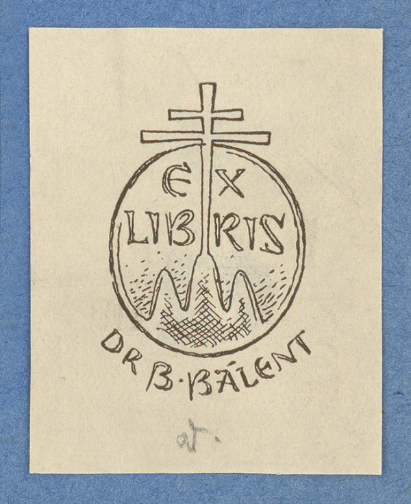 Jaroslav Vodrážka – Ex libris dr. B. Bálent 