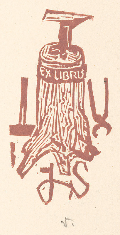 Jaroslav Vodrážka – Ex libris J.S. II. 
