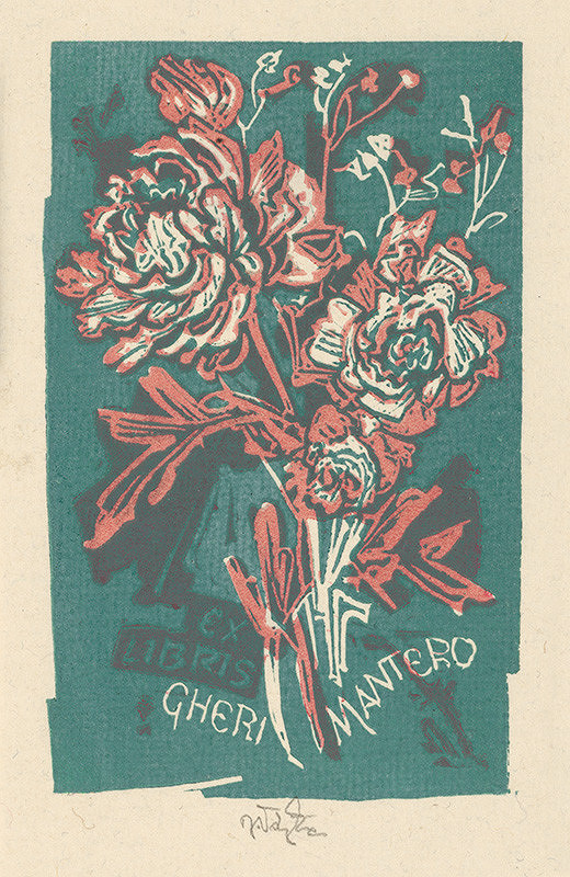 Jaroslav Vodrážka – Ex libris Gheri Mantero II. 