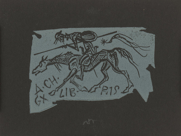 Jaroslav Vodrážka – Ex libris A. Ch. II. 
