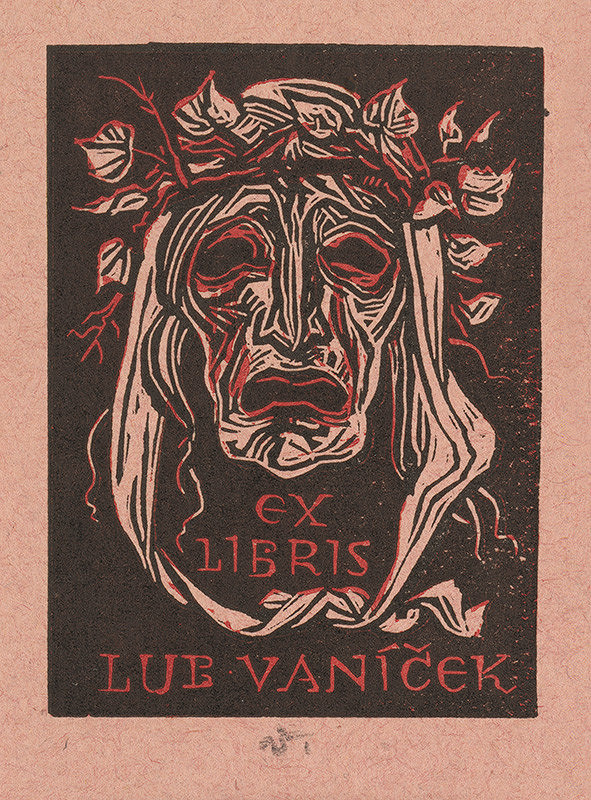 Jaroslav Vodrážka – Ex libris Lub. Vaníček 