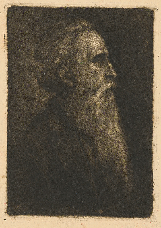 František Gyurkovits – Portrét muža 