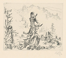 Jaroslav Vodrážka – Na horách X. 