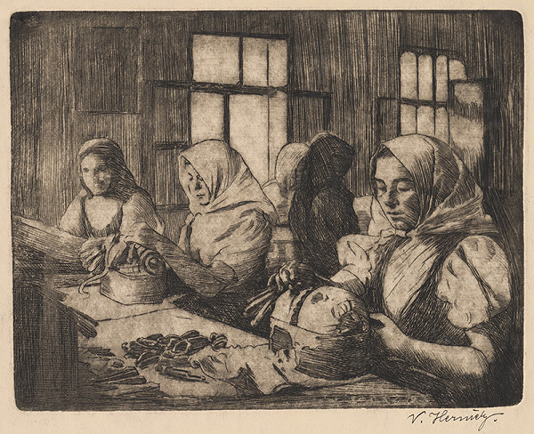 Viktor Hermély – Čipkárky 