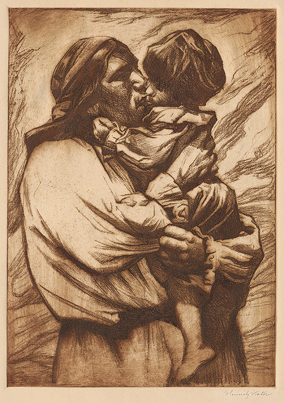Viktor Hermély – Matka s dieťaťom