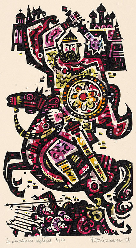 Róbert Dúbravec – Uzdravenie Ilju Muromca 