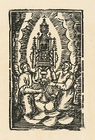 Slovenský grafik zo začiatku 19. storočia – Adorácia oltárnej sviatosti 