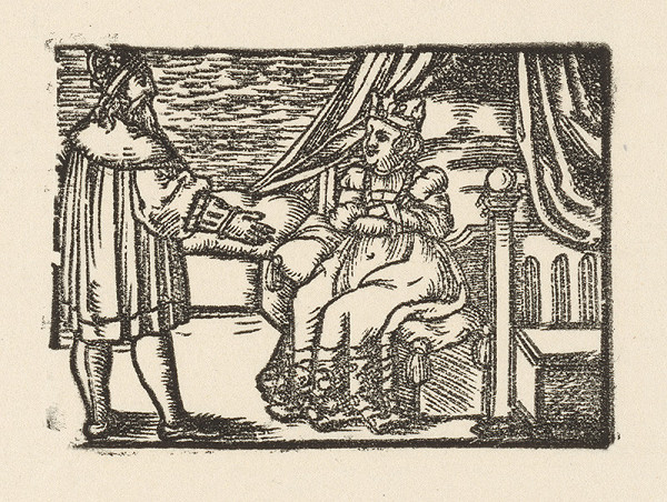 Nemecký grafik z 2. polovice 16. storočia – Cisár s manželkou