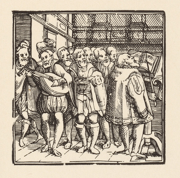 Moravský grafik z prelomu 16. - 17. storočia – Koncert