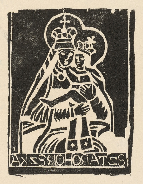 Slovenský grafik z 2. polovice 19. storočia – Starohorská Panna Mária 