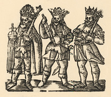 Nemecký grafik z 1. polovice 16. storočia – Traja králi 