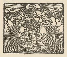 Nemecký grafik z polovice 16. storočia – Pád prvých rodičov 