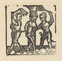 Moravský grafik zo začiatku 18. storočia – Bičovanie 