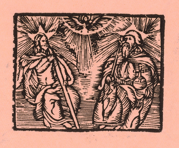 Moravský grafik zo začiatku 17. storočia – Svätá Trojica 