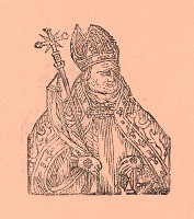 Moravský grafik zo začiatku 17. storočia – Biskup 