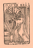 Nemecký grafik zo začiatku 17. storočia – Kráľ Dávid 