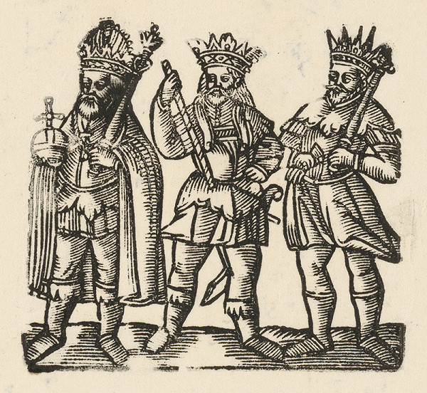 Nemecký grafik z 1. polovice 16. storočia – Traja králi