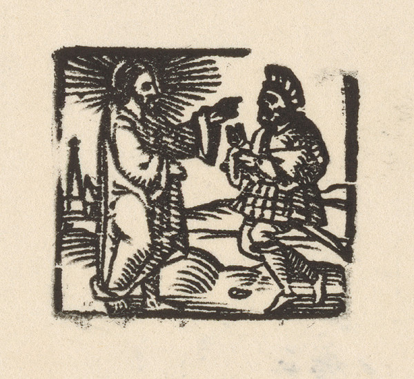 Nemecký grafik z 1. polovice 16. storočia – Kristus a stotník 