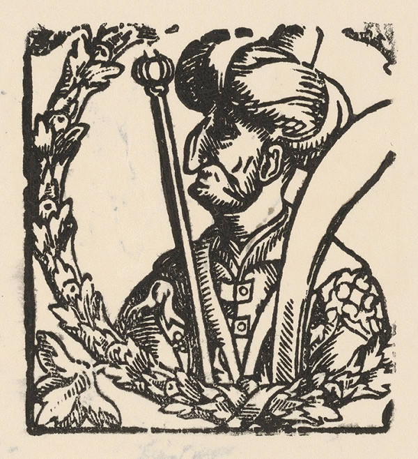 Nemecký grafik z 2. polovice 16. storočia – Mohamed II. 