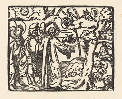 Nemecký grafik zo začiatku 17. storočia – Hrozba mestám 