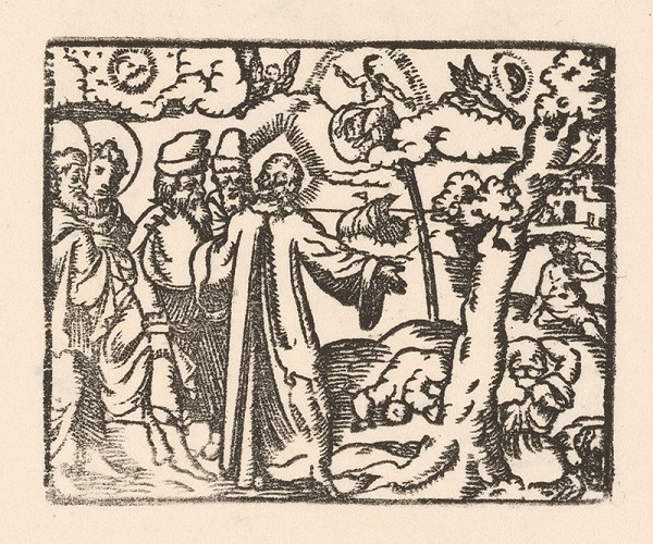 Nemecký grafik zo začiatku 17. storočia – Hrozba mestám 