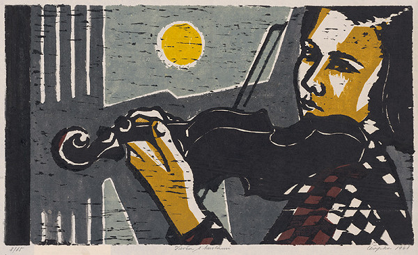 Štefan Čapka – Dievča s husľami 