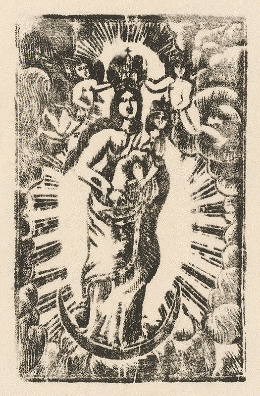 Slovenský grafik z prelomu 18. - 19. storočia – Starohorská Panna Mária 