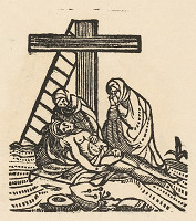 Moravský grafik zo začiatku 19. storočia – Oplakávanie 