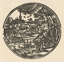 Nemecký grafik zo začiatku 17. storočia – Lov na kačice 