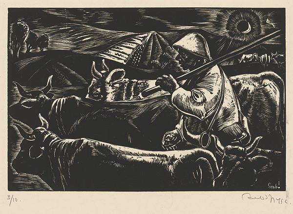 Július Szabó – Pastier kráv zo Spiša 