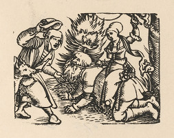 Nemecký grafik z 1. polovice 16. storočia – Aristoteles a Phylis 