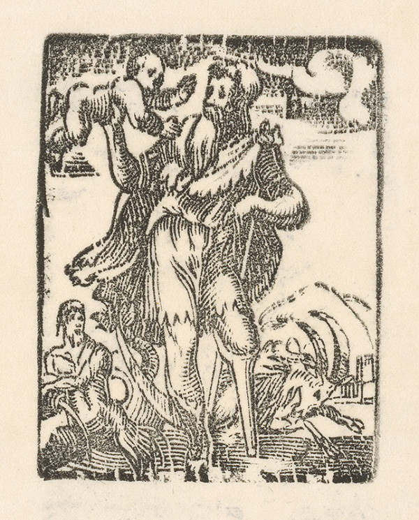 Stredoeurópsky grafik z prelomu 16. - 17. storočia – Saturn