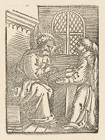 Nemecký grafik z 1. polovice 16. storočia – Svätý Ján 