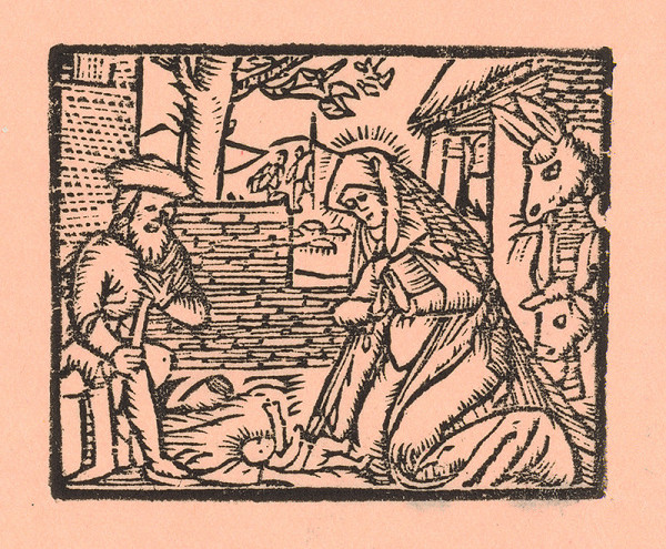 Moravský grafik zo začiatku 17. storočia – Narodenie 