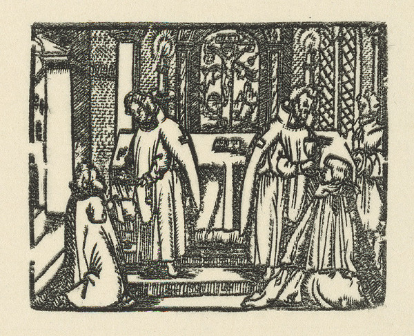Moravský grafik z prelomu 16. - 17. storočia – Prijímanie