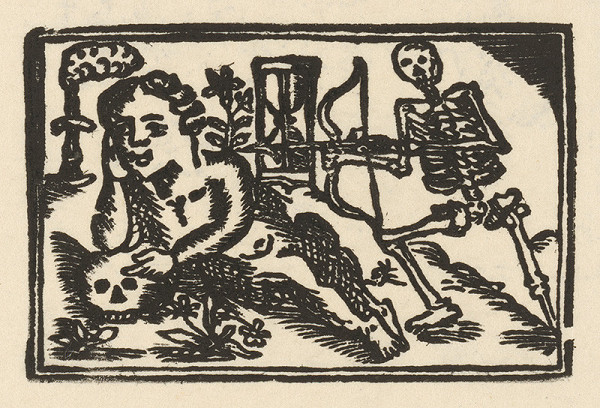 Slovenský grafik z prelomu 18. - 19. storočia – Alegória smrti