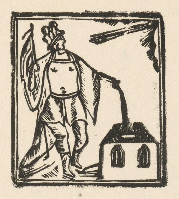 Moravský grafik z prelomu 18. - 19. storočia – Svätý Florián