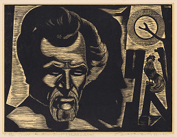 Július Szabó – Vlastná podobizeň 