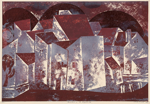 Miroslav Marček – Motív z Banskej Bystrice 